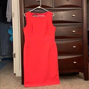 Coral Evan Picone Sheath Dress